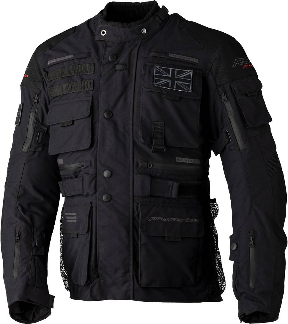 Motorradjacken RST Pro Series Ambush wasserdichte Jacke schwarz