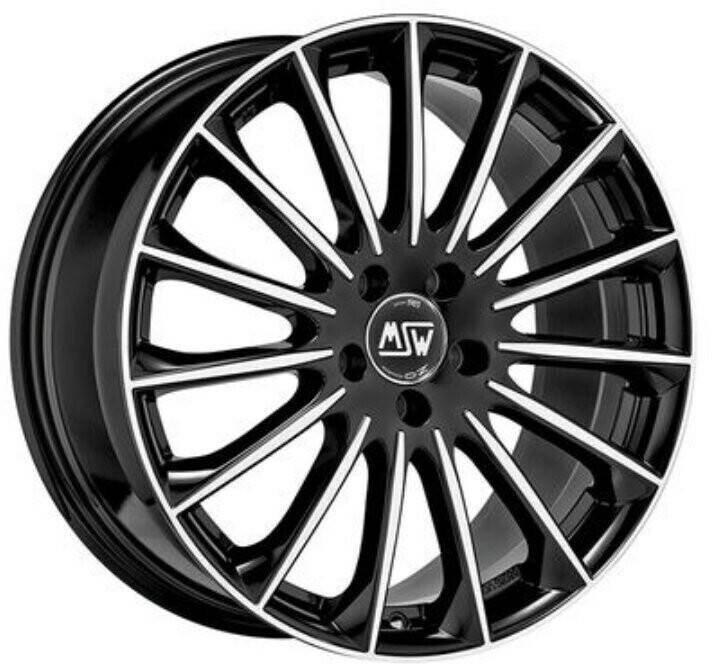 MSW Wheels 30 gloss black full polished (8.5x20) Felgen